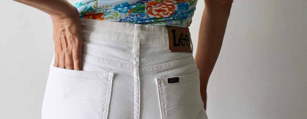 White Lee Jeans