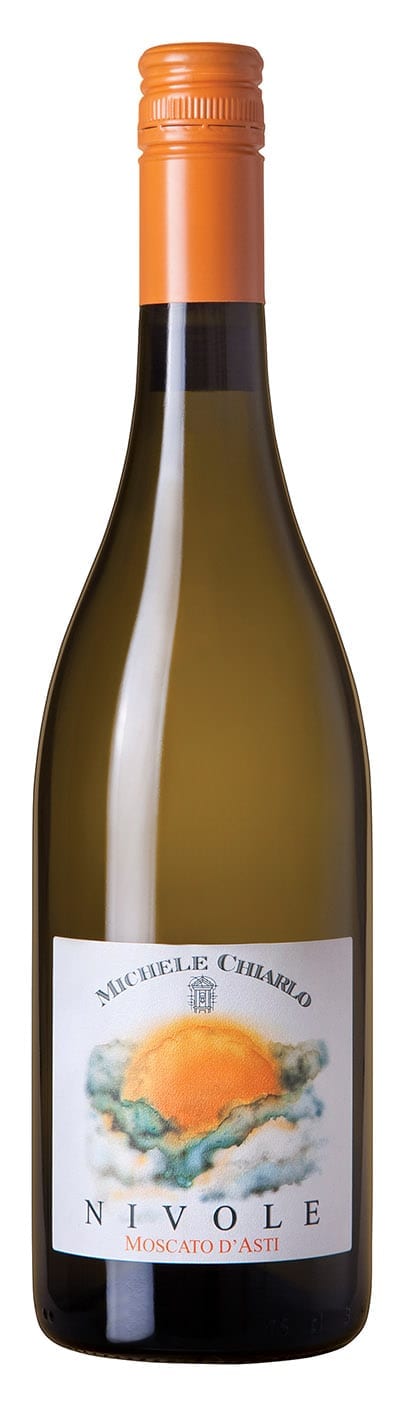 Wine bottle, Moscato d'Asti, Michele Chiarlo, sparkling