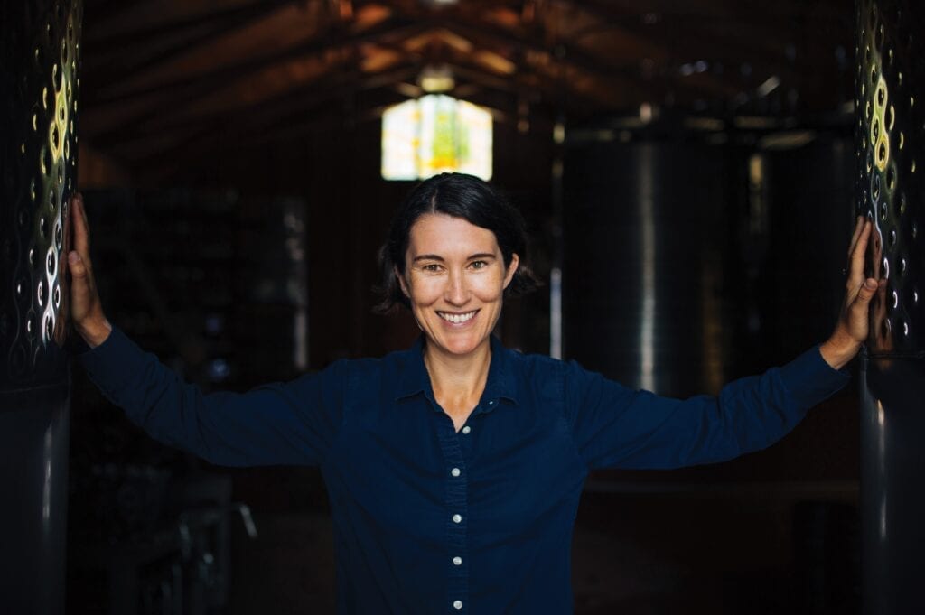 Molly Hill, winemaker of Sequoia Grove winery