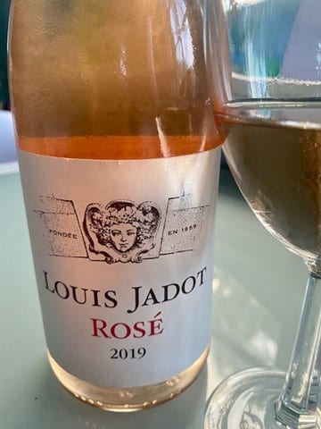 Jadot Rose, wine bottle, French wine