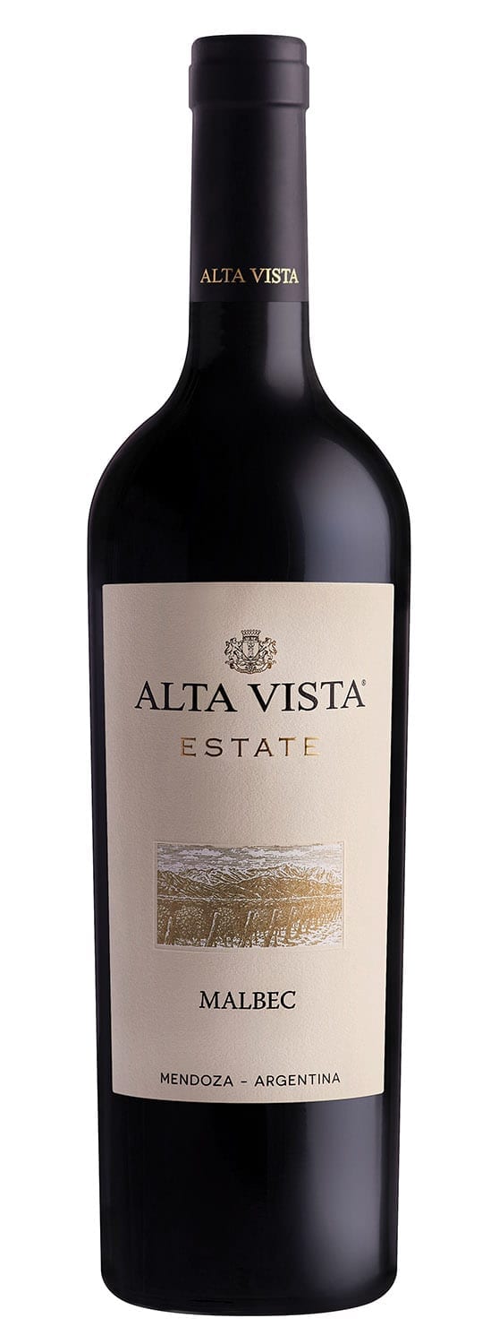 Alta Vista Estate Malbec Bottle Image