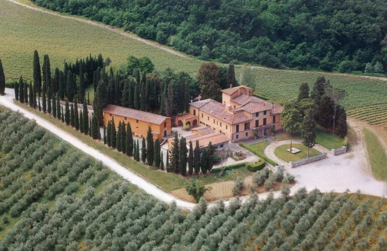Tenuta di Nozzole house, Italy, Italian countryside, Tuscany, winery