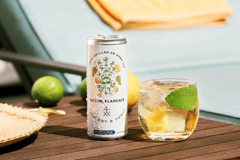 Taylor Fladgate Canned White Port and Tonic