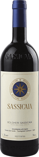 Tenuta San Guido Sassicaia Italian Super Tuscan Red Wine Bottle