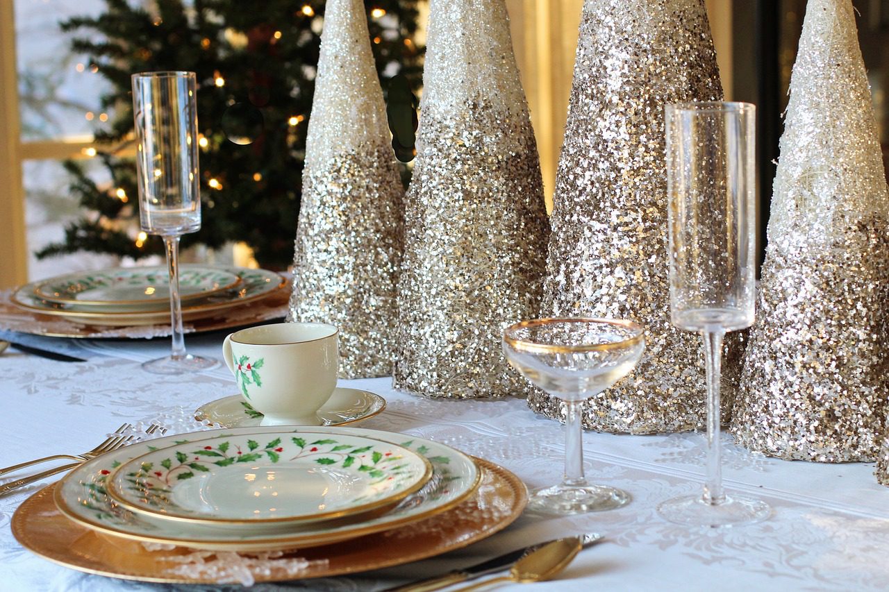 Holiday dining table