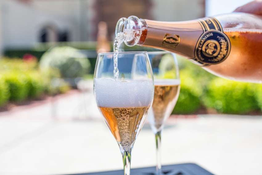 Domaine Carneros Cuvée de la Pompadour Rose'. Photo_ Untapped Media