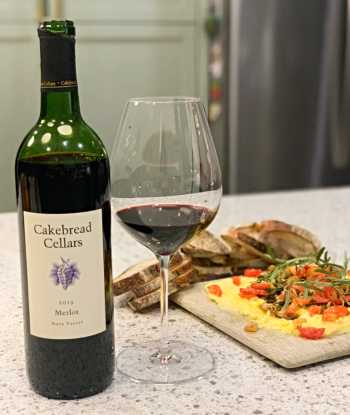 Cakebread Merlot pairs perfectly with an autumn-inspired butter board