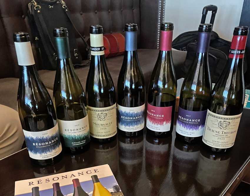 Resonance wines from Oregon and Louis Jadot