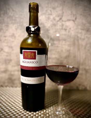Aglianico red Italian wine