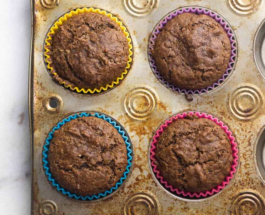 Baking small-batch gingerbread cupcakes